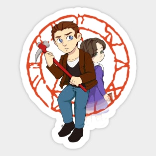 Harry and Alessa Sh1 Sticker